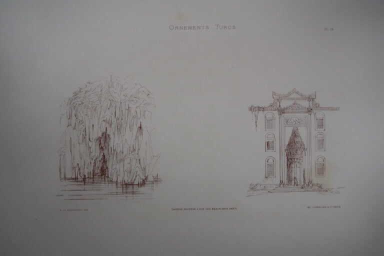 COLLINOT (E.) BEAUMONT (A. de) : - Ornements turcs - Recueil de Dessins pour l'…