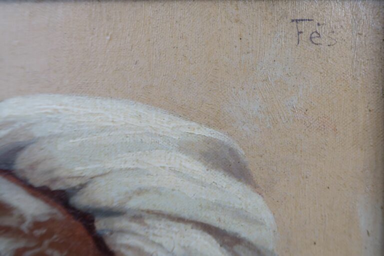 Charles LIEBERT (XIX-XXe siècles) - Portrait d'homme - Huile sur toile - Signée…