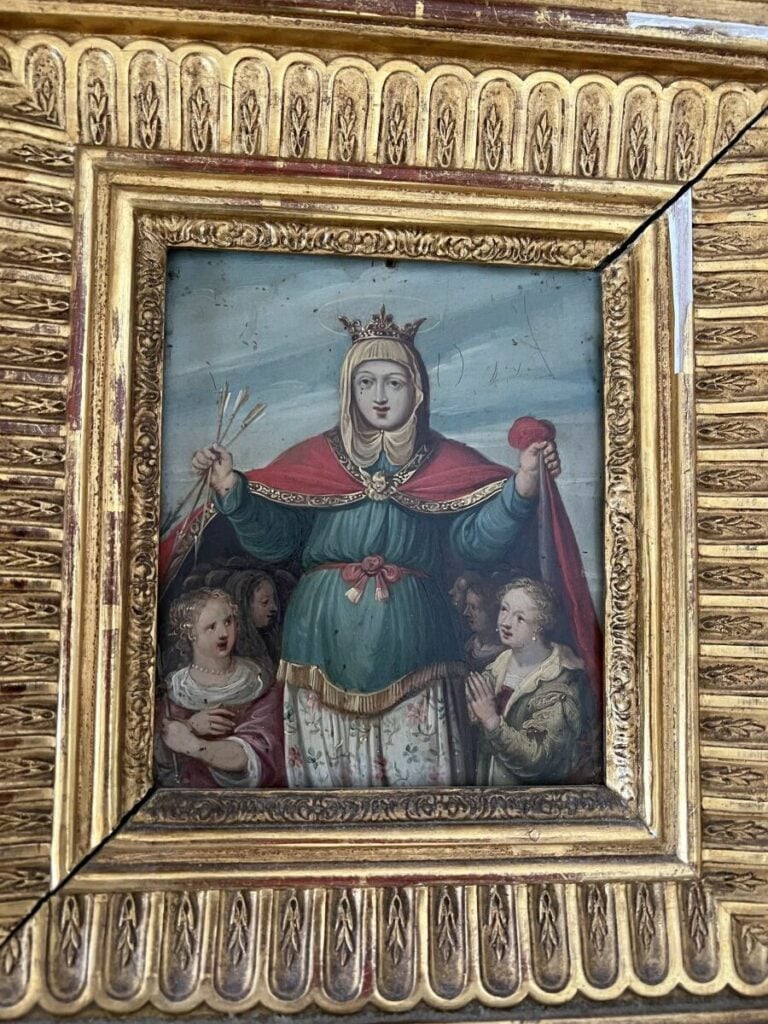 Ecole flamande du XVIIème siècle, entourage de Frans Francken - Vierge de Miser…