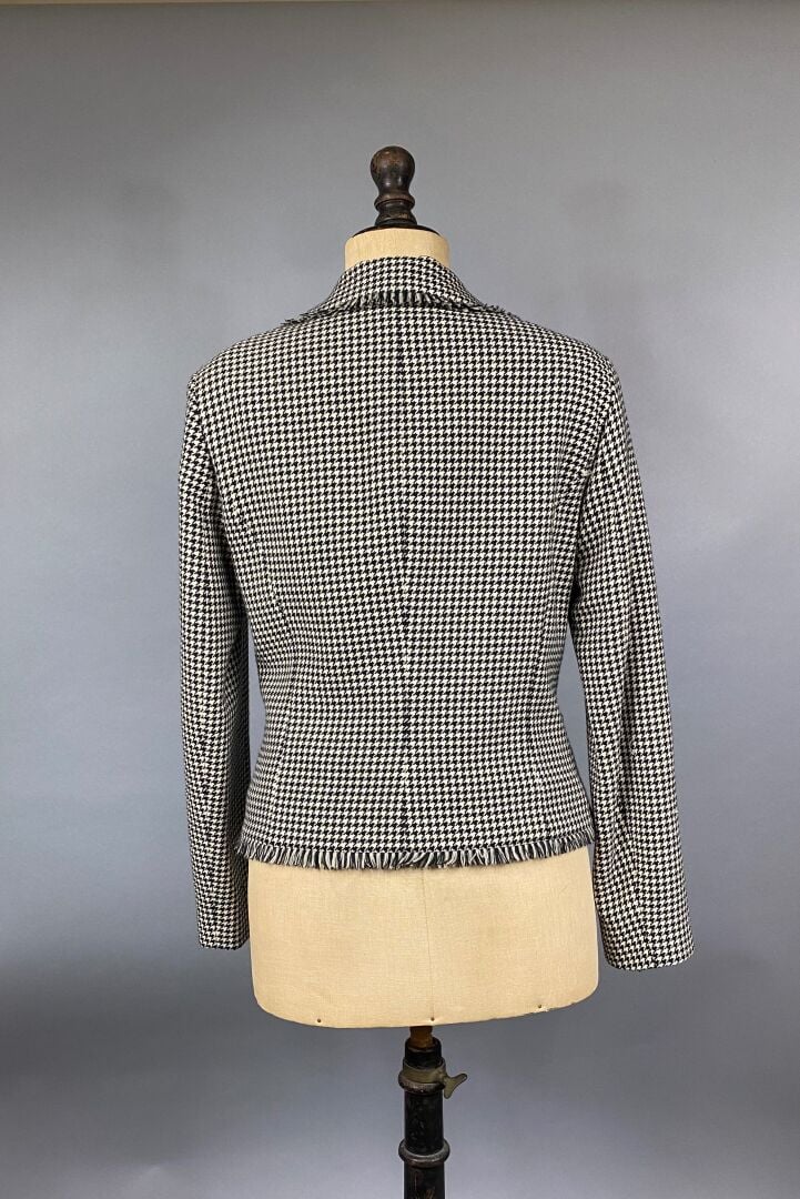 Georges RECH - Veste à motif pied de poule