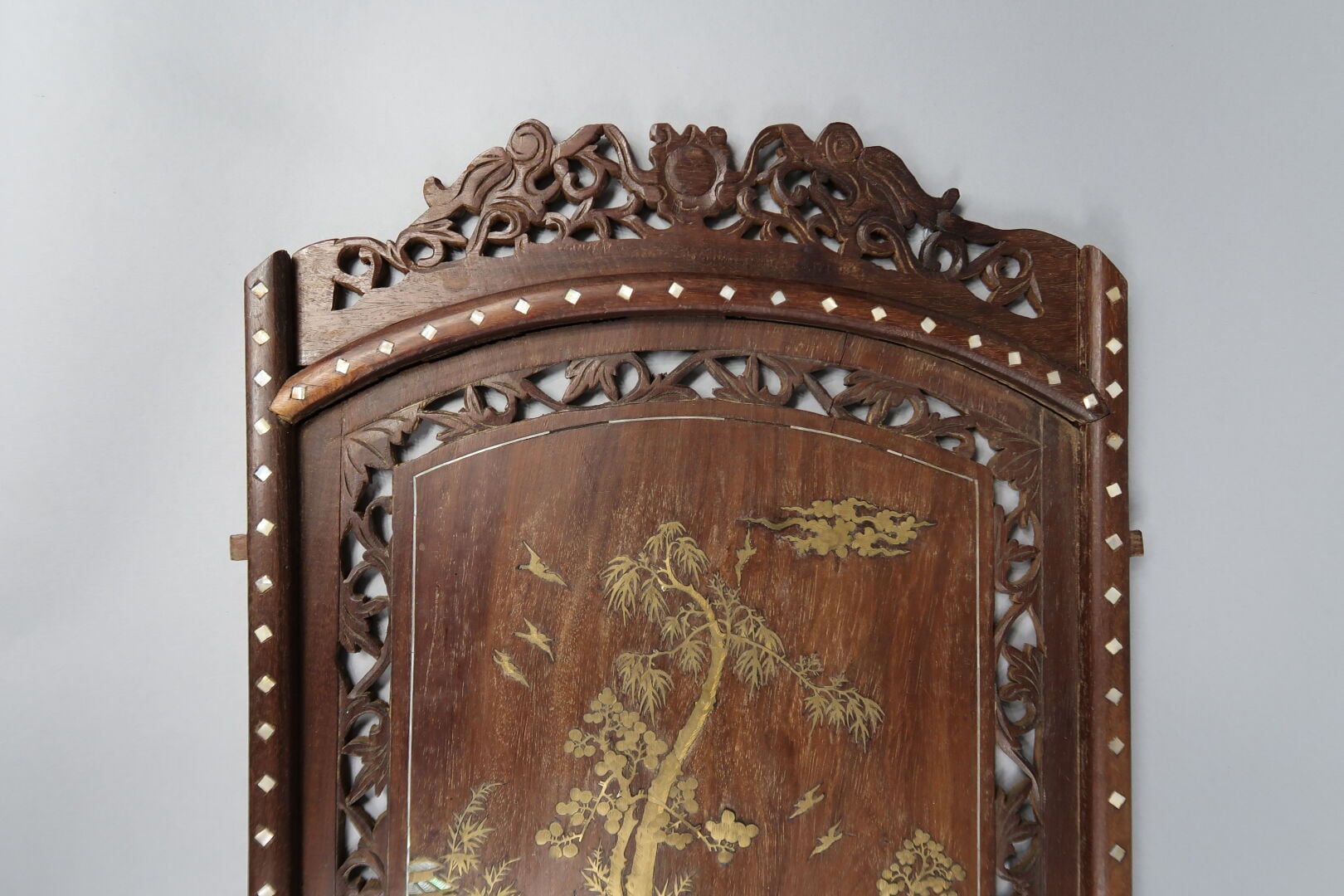 Lot De 2 Appliques En Bois Sculpté Pour Meubles - Décorations Vintage Pour Armoires, Portes Et Miroirs - 7
