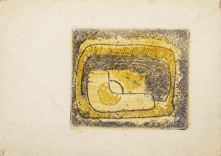 Jean FAUTRIER (1898-1964) (attribué à))Composition - Eau-forte et aquatinte sur…