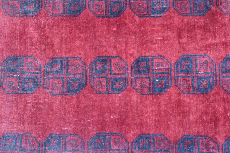 Lot de deux tapis BOUKHARA - Dim (le plus grand) : 234 x 180 cm - (à nettoyer)