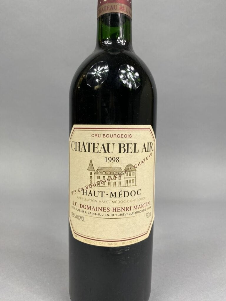 Château Bel-Air, Haut-Médoc - 1 Bouteille, 1998