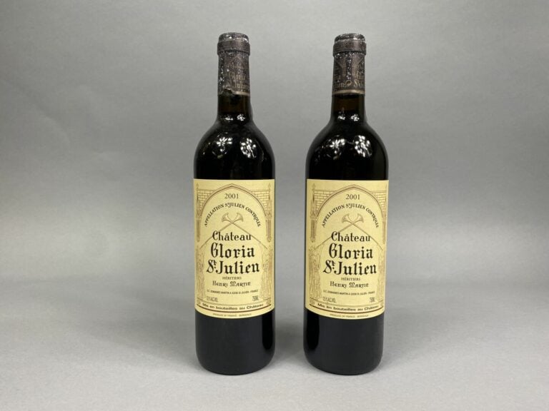 Château Gloria, Saint Julien - 2 bouteilles, 2001