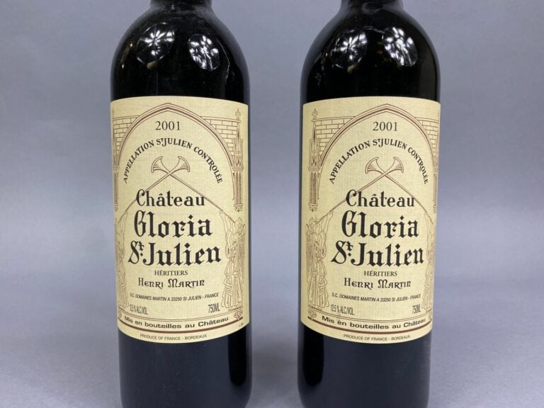 Château Gloria, Saint Julien - 2 bouteilles, 2001