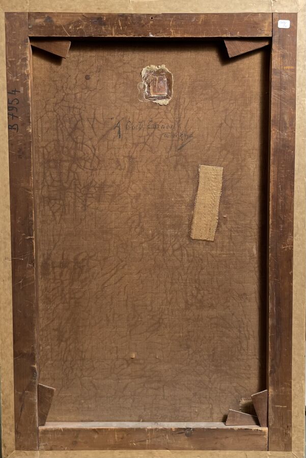 Oliver RHYS (act.1876-1895) - A cool corner - Huile sur toile, signée en bas ve…