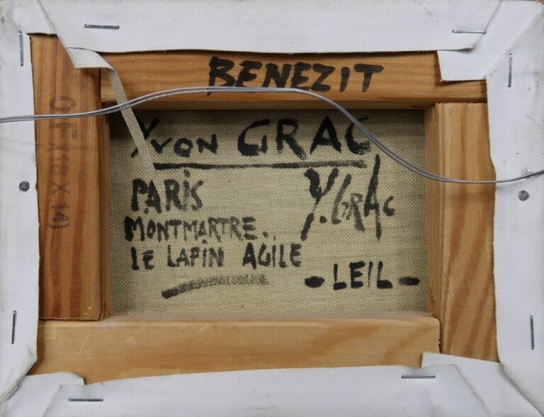 Yvon GRAC (1945) - Paris Montmatre - Huile sur toile, signée en bas à droite -…