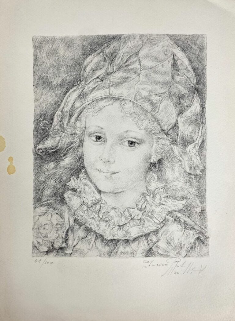 Lot comprenant gravures, aquarelles, dessins, lithographies, impressions, etc