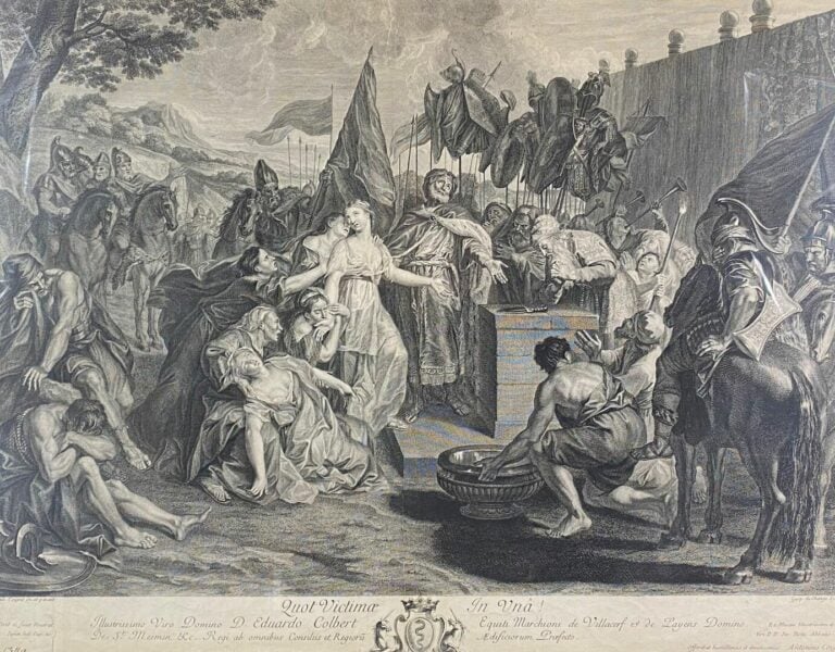 Ensemble de quatre gravures