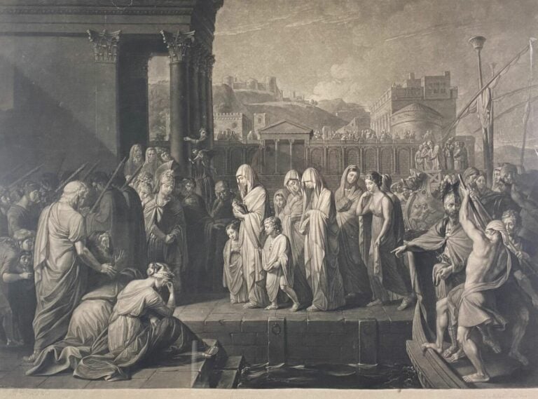Ensemble de quatre gravures
