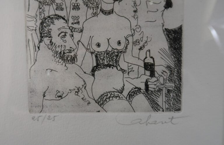 Michel CABARET (1944) - Scène animée - Lithographie - Signée en bas à droite et…