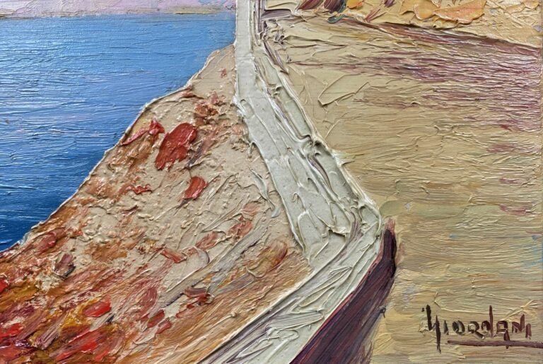 Italo GIORDANI (1882-1956) - Martigues - Deux huiles sur panneau - Signés - Dim…