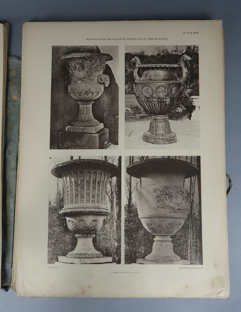 J. ROUSSEL - Monographie des palais et parcs de Versailles & des Trianons - (pi…