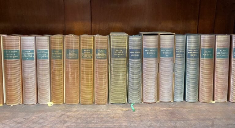 Lot de volumes de La Pléiade comprenant environ 55 volumes dont André Gide, E.A…