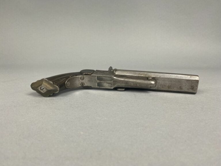 Pistolet de vénerie - XIXe siècle - Long : 22 cm