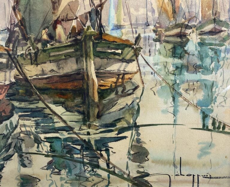 G. CHAPPUIS (XXe siècle) - Voiliers - Aquarelle sur papier, signé en bas à droi…