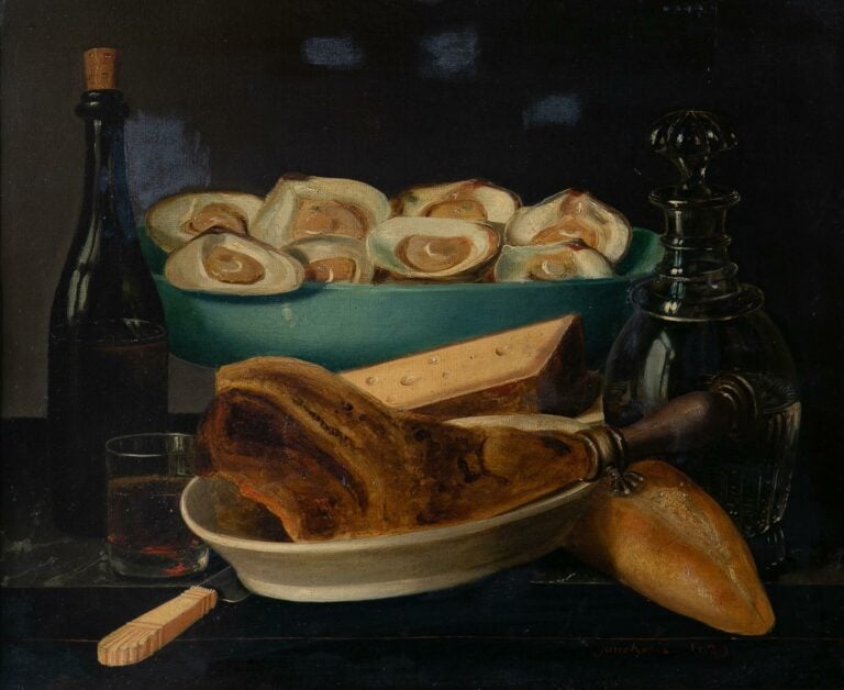 Gabriel Germain JONCHERIE (circa 1800-circa 1850). - Nature morte aux poissons…