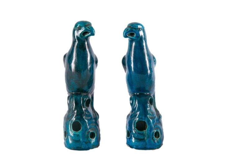 Lot de porte-bâtons d'encens comprenant : - - Deux paires de porte-bâtons d'enc…