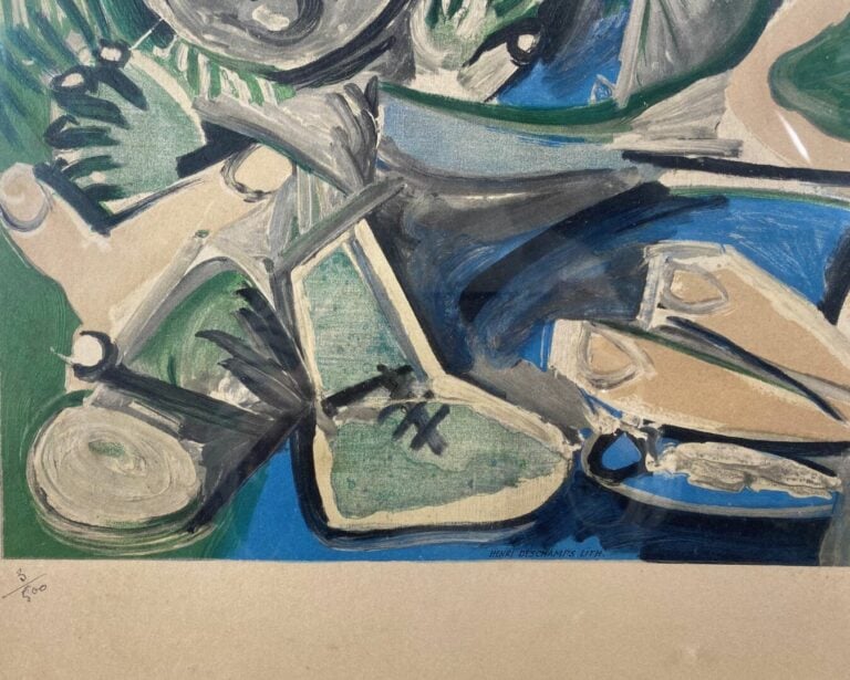 D'après Pablo PICASSO (1881-1973) - Femme et enfant - Lithographie, numérotée 3…
