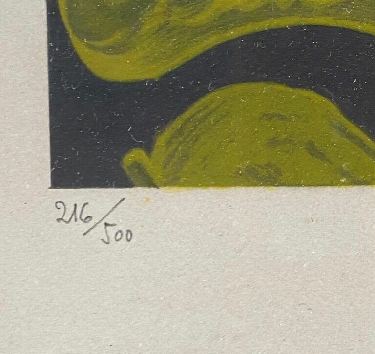 D'après Georges BRAQUE (1882-1963) - Oiseau - Lithographie, signée et numérotée…