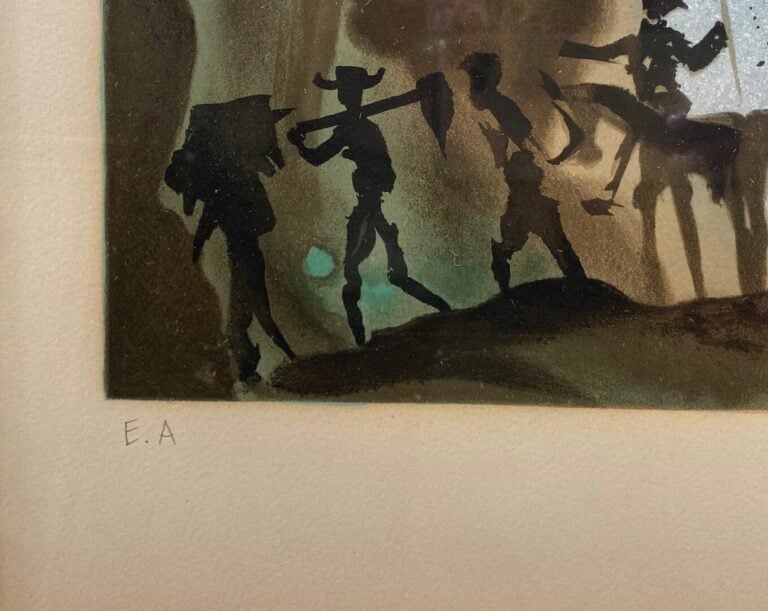 D'après Salvador DALI (1904-1989) - The Smugglers Dali, 1970 - Lithographie sur…