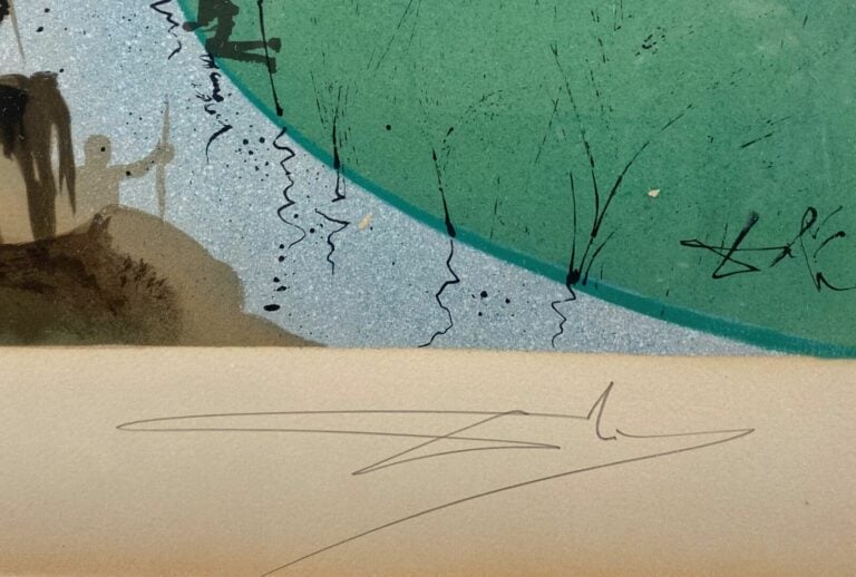 D'après Salvador DALI (1904-1989) - The Smugglers Dali, 1970 - Lithographie sur…