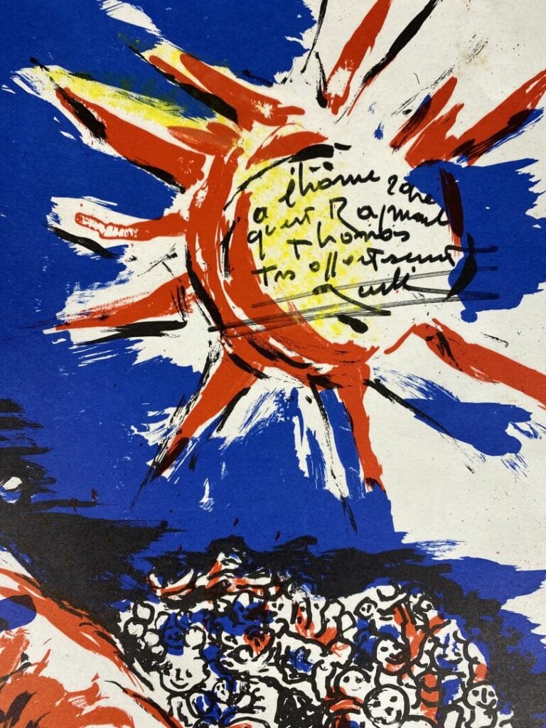 Jean Marie GOUTTIN (1922-1987) - Le Carnaval - Lithographie - Signée en bas à d…