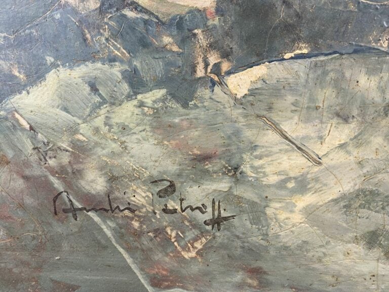 André PETROFF (1894-1975) - Bouquet - Huile sur panneau - Signé en bas à gauche…