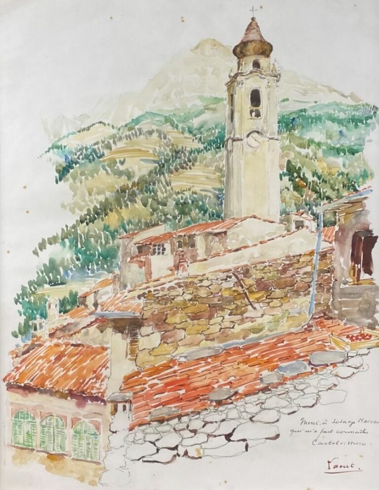 Daniel REAL (1877-1931) - Paysage - Huile sur toile, signée en bas à gauche - 4…