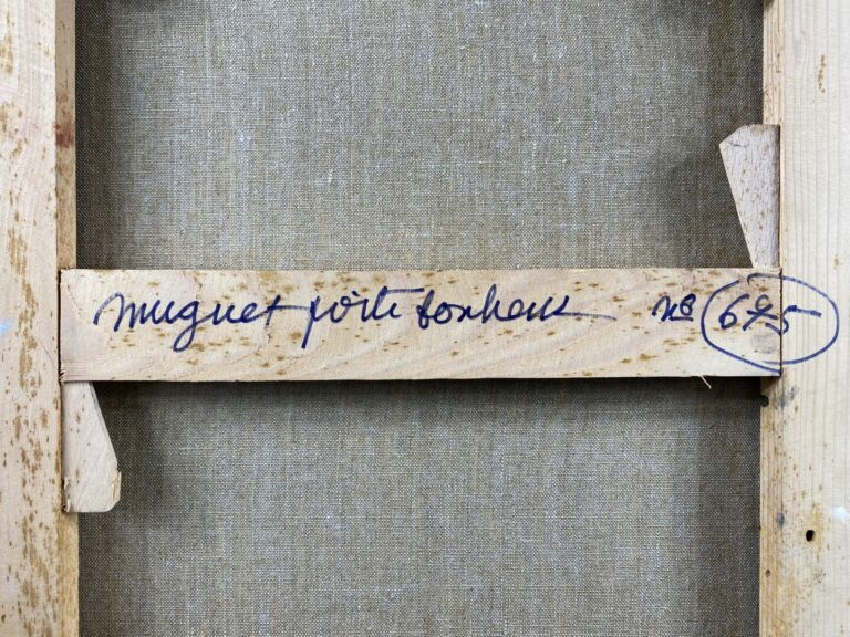 Madeleine LUKA (1894-1989) - Muguet porte-bonheur - Huile sur toile, signée en…