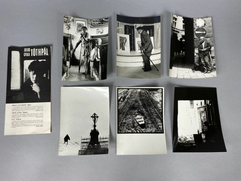 Julius Giula TOTHPAL - Ensemble de photographies et une brochure signée