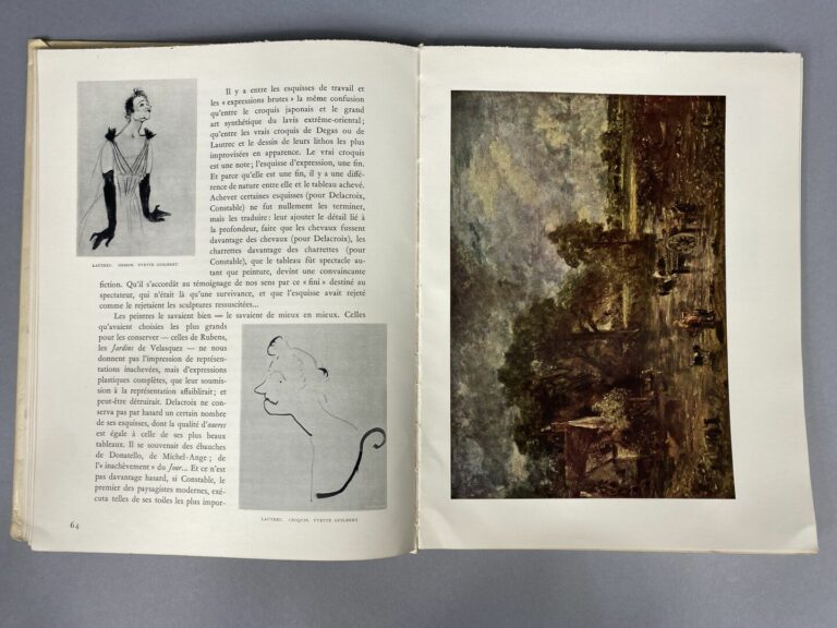 André MALRAUX - Psychologie de l'art, trois volumes : I. Le Musée imaginaire. I…