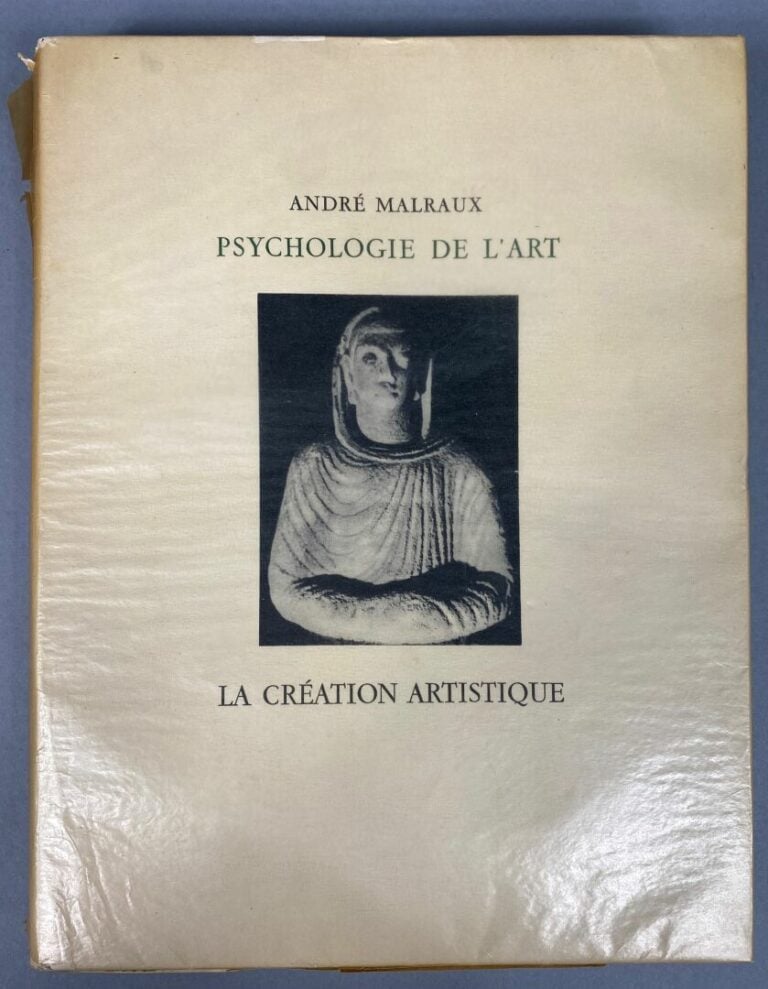 André MALRAUX - Psychologie de l'art, trois volumes : I. Le Musée imaginaire. I…