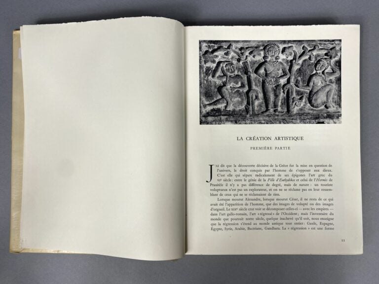 André MALRAUX - Psychologie de l'art, trois volumes : I. Le Musée imaginaire. I…