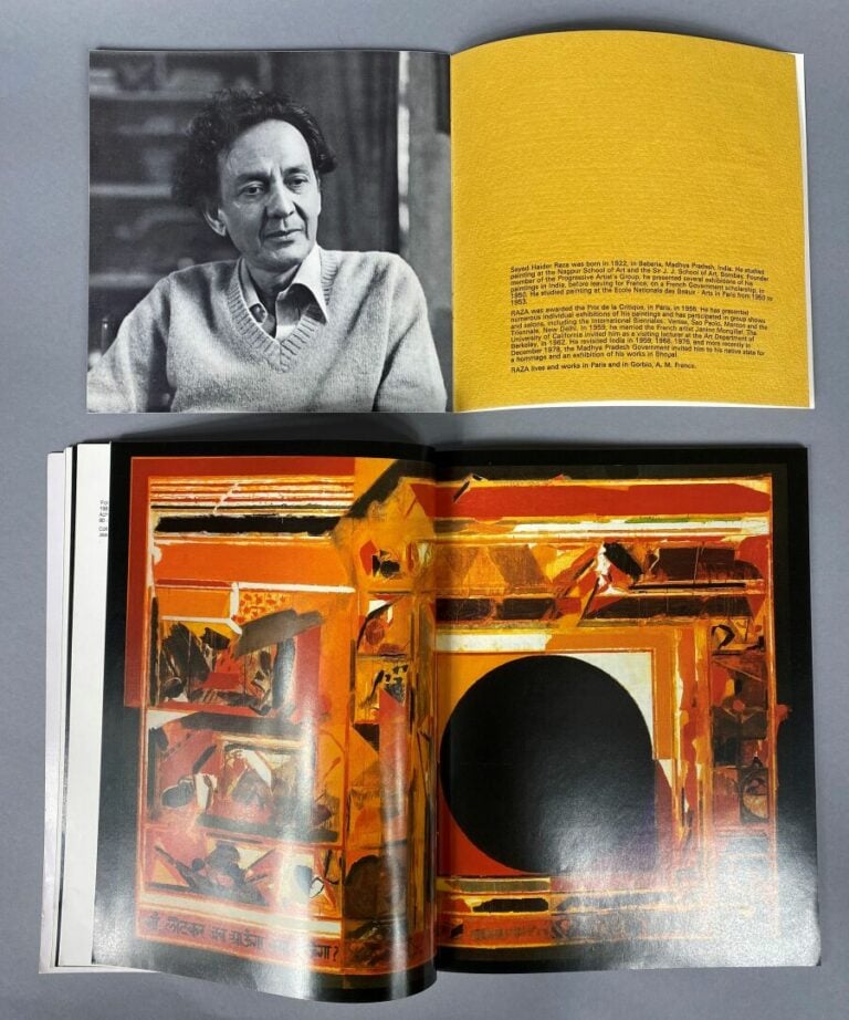 [Documentation] Sayed Haider RAZA - Ensemble de deux livrets dédicacés et signé…