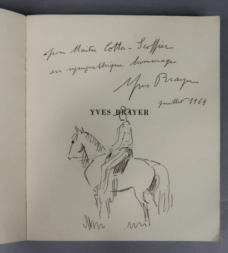 Yves BRAYER (1907-1990) - Lot de trois livres d'art comprenant : - - Yves Braye…