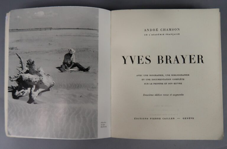 Yves BRAYER (1907-1990) - Lot de trois livres d'art comprenant : - - Yves Braye…