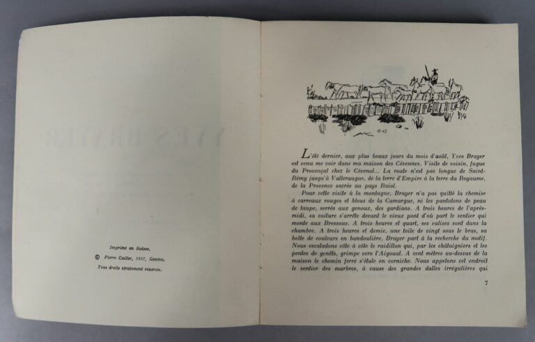 Yves BRAYER (1907-1990) - Lot de trois livres d'art comprenant : - - Yves Braye…