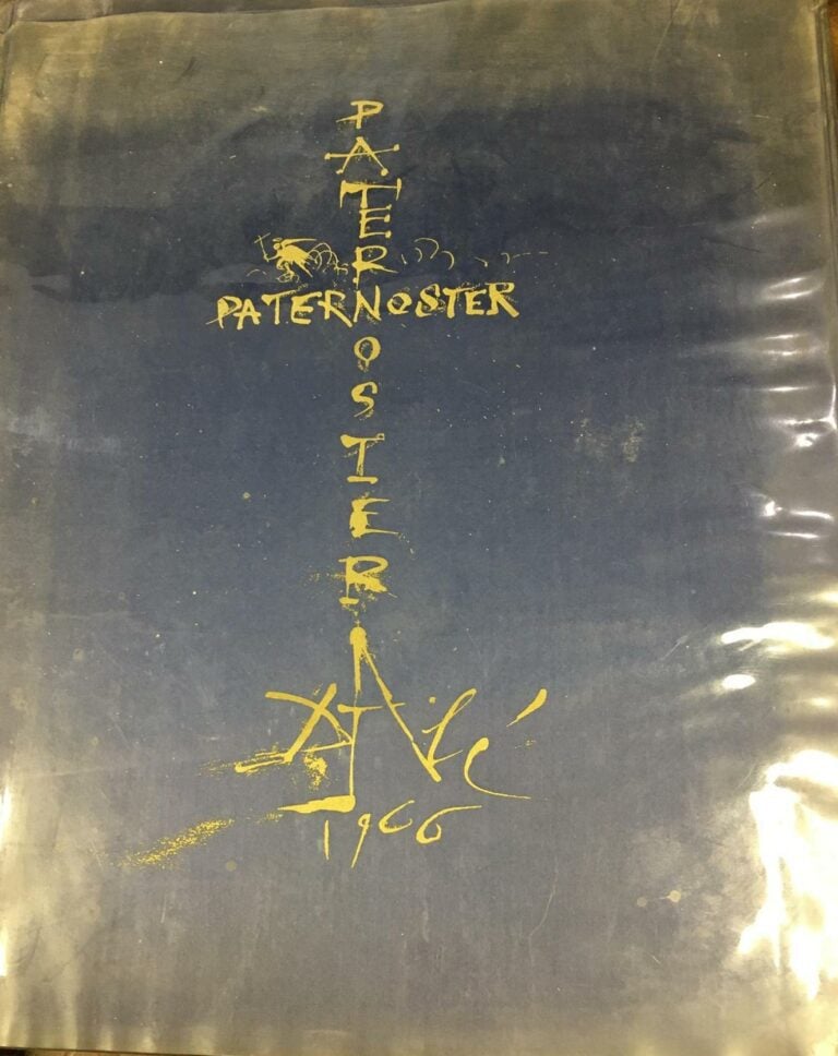 DALI (Salvador) - Pater Noster - Milan. Rizzoli, Milan, 1966. - Petit In-folio.…