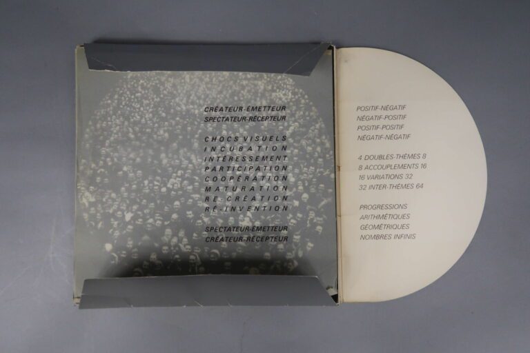 Victor VASARELY (1906-1997) - Oeuvres profondes cinétiques - Album en feuilles…