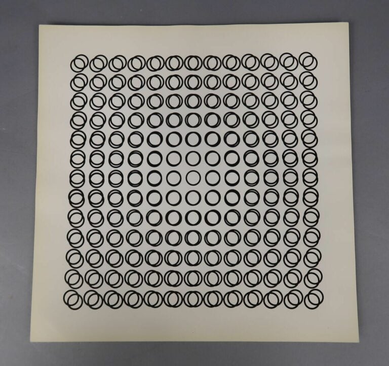 Victor VASARELY (1906-1997) - Oeuvres profondes cinétiques - Album en feuilles…