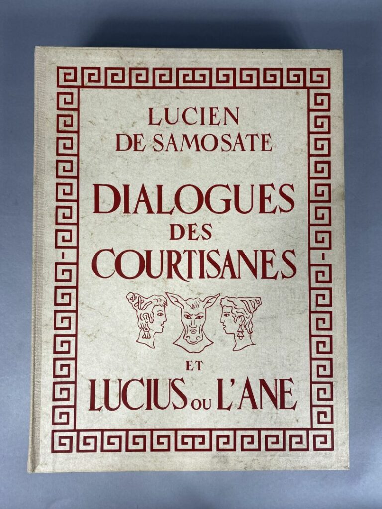 Lucien DE SAMOSATE - [VIDAL Ignasi] - Dialogues des Courtisanes - Lucius ou l'â…