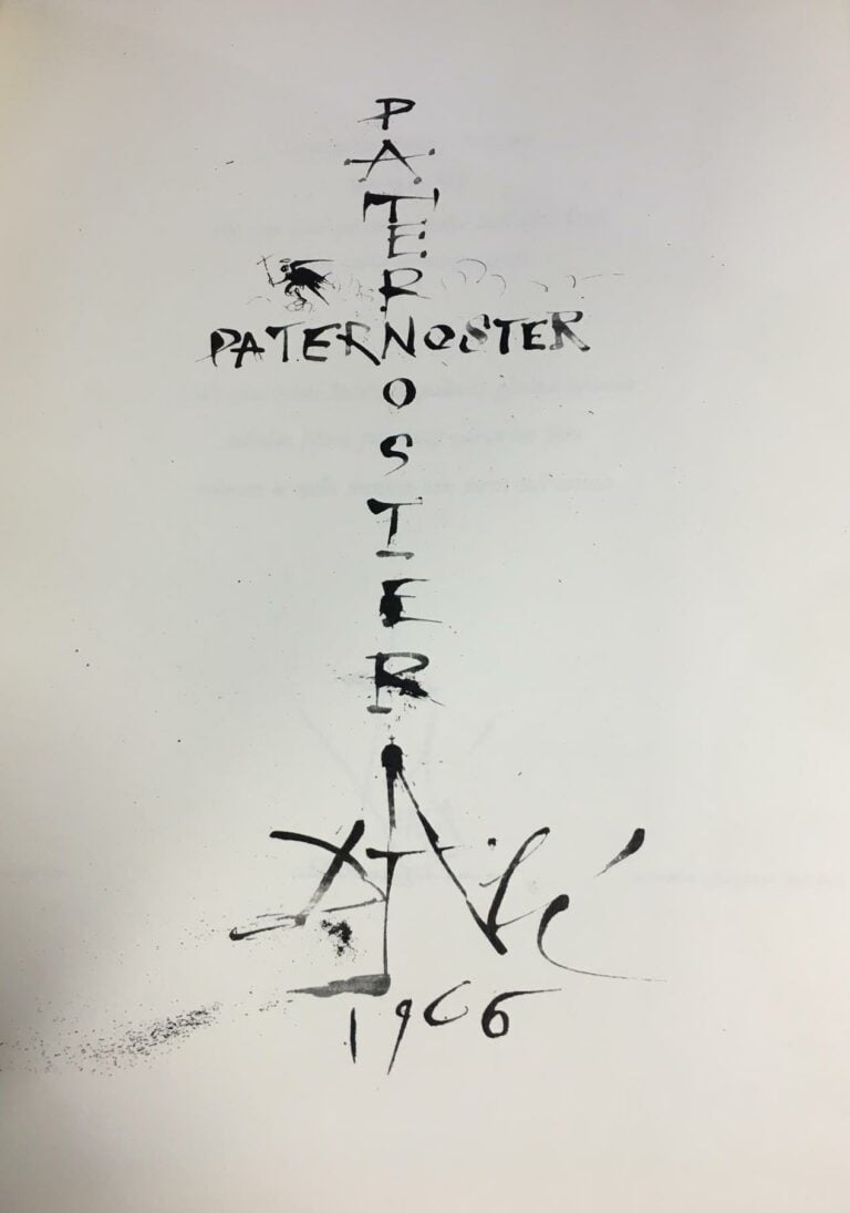 DALI (Salvador) - Pater Noster - Milan. Rizzoli, Milan, 1966. - Petit In-folio.…