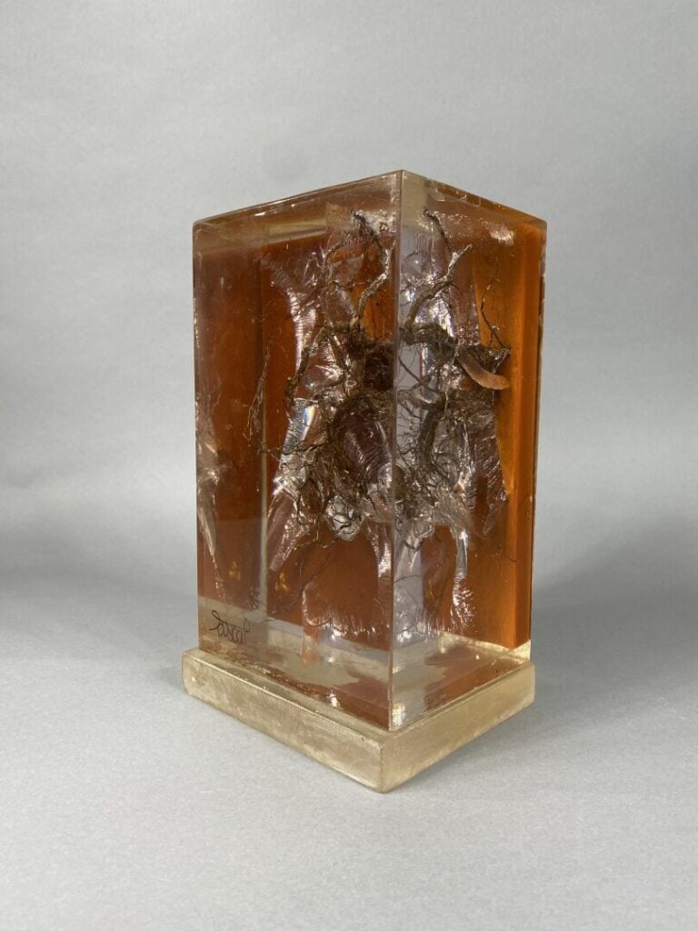 Joël PASCAL (1948) - La force - Sculpture sous résine - Signée et titrée - 25 x…