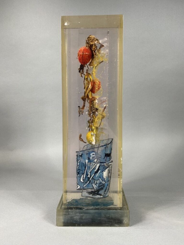 Joël PASCAL (1948) - Sculpture sous résine - Signée - 48 x 13.5 x 12 cm - (peti…