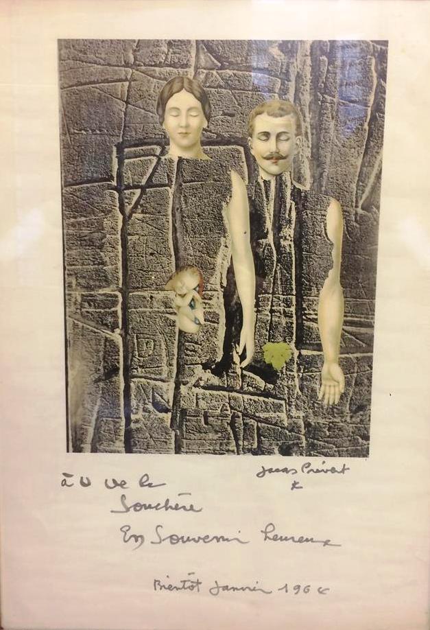 Jacques PREVERT (1900-1977). - Sans titre - Lithographie sur papier, signée et…