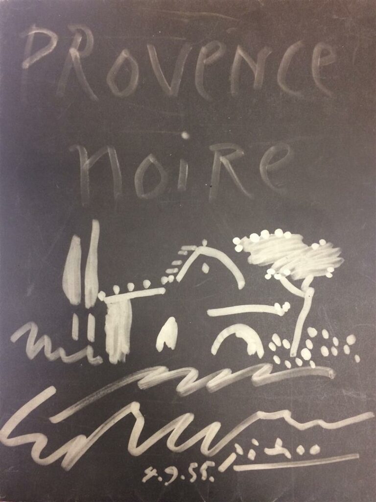 André VERDET, Provence noire, Editions Cercle d'Art, 1955. - Livre dédicacé par…