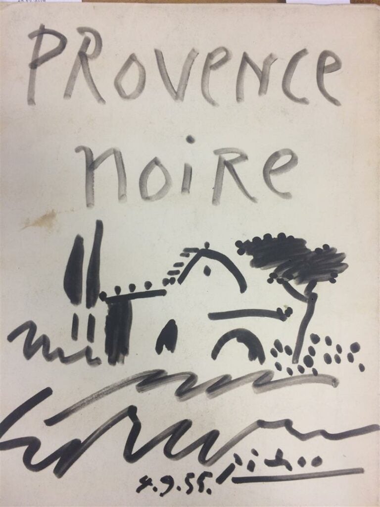 André VERDET, Provence noire, Editions Cercle d'Art, 1955. - Livre dédicacé par…
