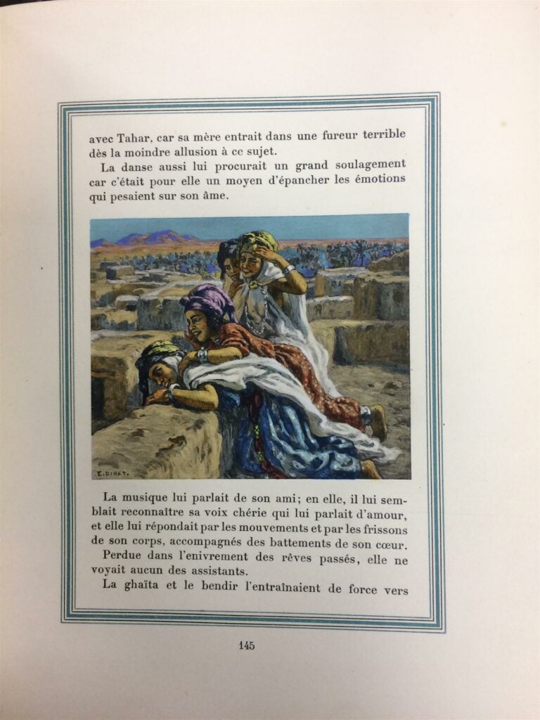 DINET (E.) et SLIMAN BEN IBRAHIM. - Khadra, la danseuse des Ouled Naïl. Illustr…
